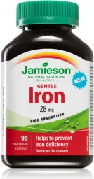 JAMIESON Železo 28mg cps.90