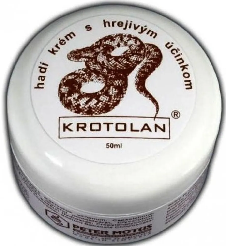 Krotolan hadí krém s hřejivým účinkem 50ml
