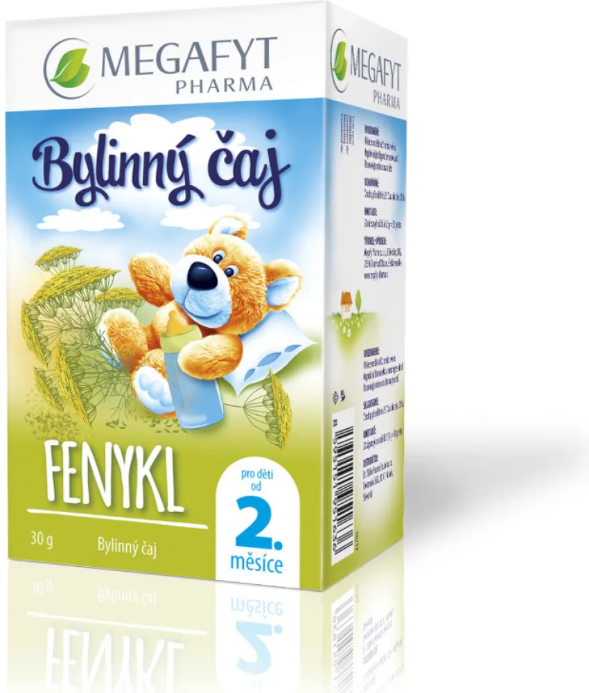 Megafyt Bylinný čaj Fenykl pro děti 20x1.5g