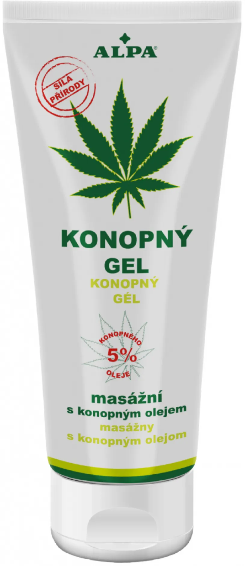 Alpa Konopný gel masážní 100ml