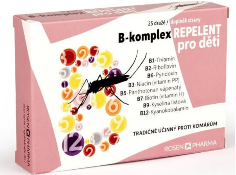 Rosen B-komplex REPELENT pro děti drg.25