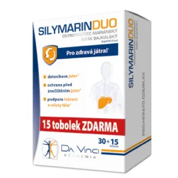 SILYMARIN DUO Da Vinci Academia tob.30+15 ZDARMA