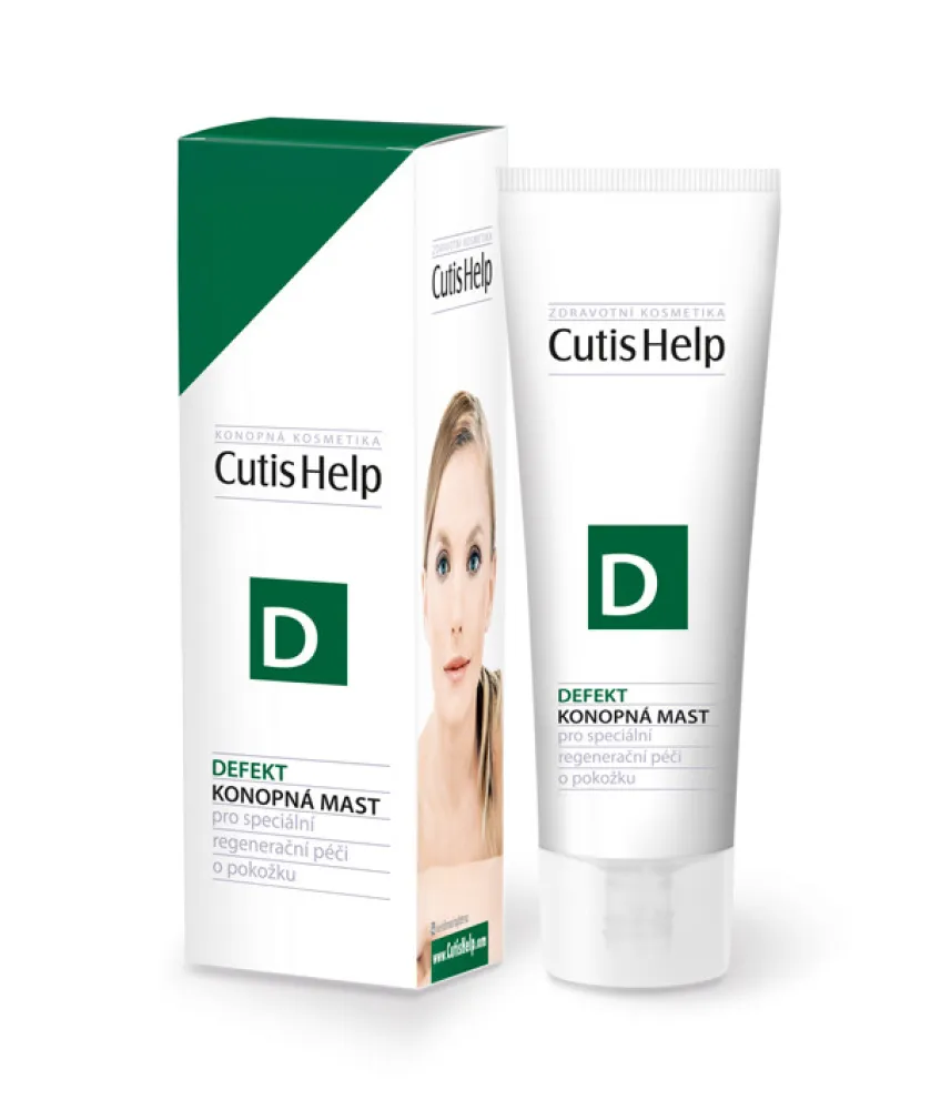 CutisHelp DEFEKT konopná mast regenerační 50ml