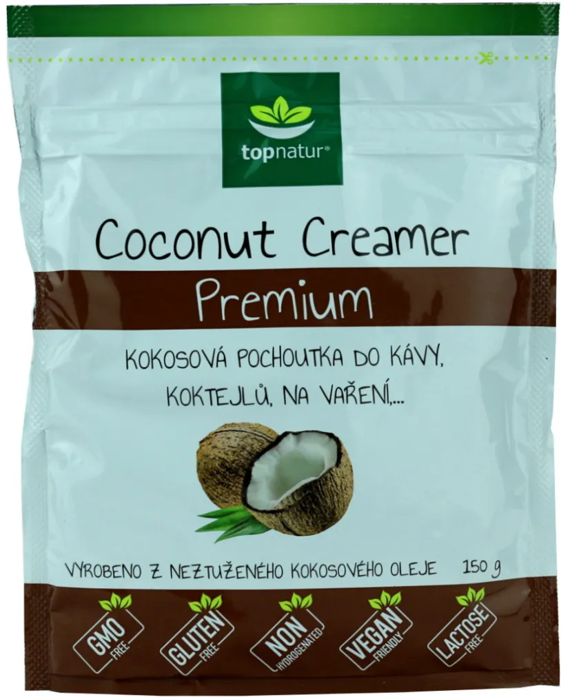 Coconut Creamer Premium 150g TOPNATUR