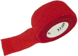 Rychlonáplast elastická 25mmx450cm červená