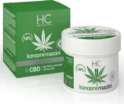 Konopné mazání 10% s CBD 125ml