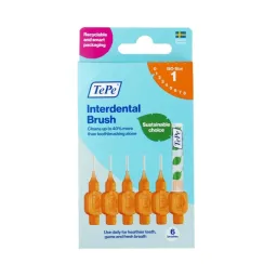 TePe meziz.kart.size 1 Oranžové pap.krabička 6ks