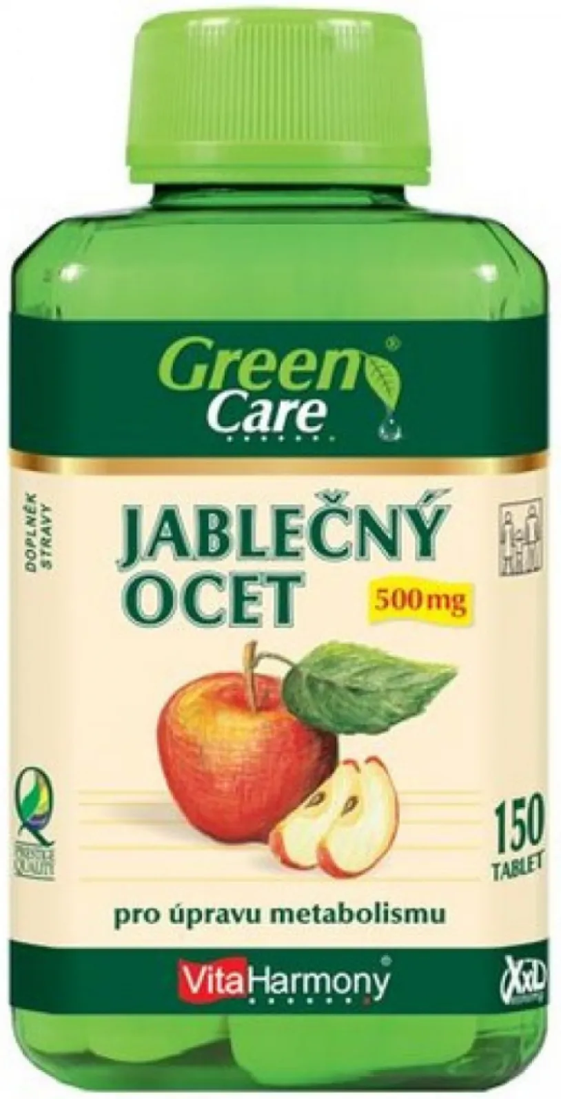 VitaHarmony Jablečný ocet 500mg tbl.150