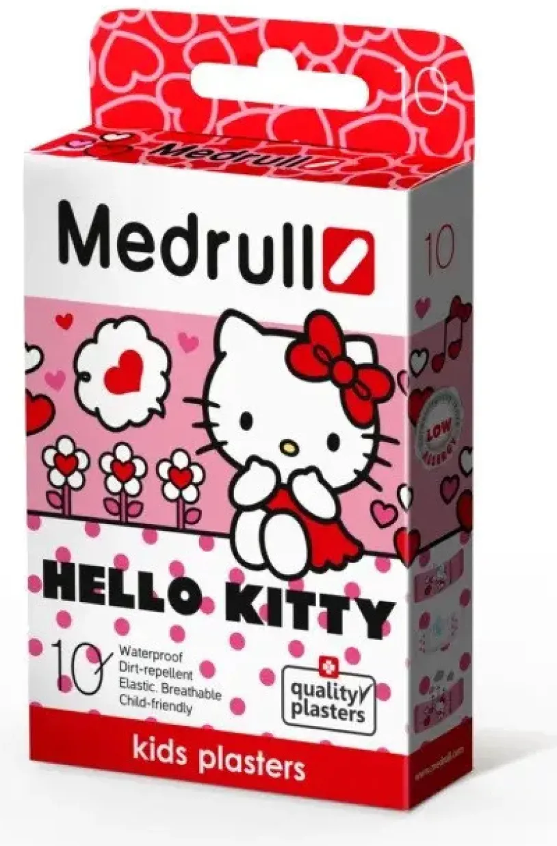 Medrull náplast dětská KIDS Hello Kitty 10ks