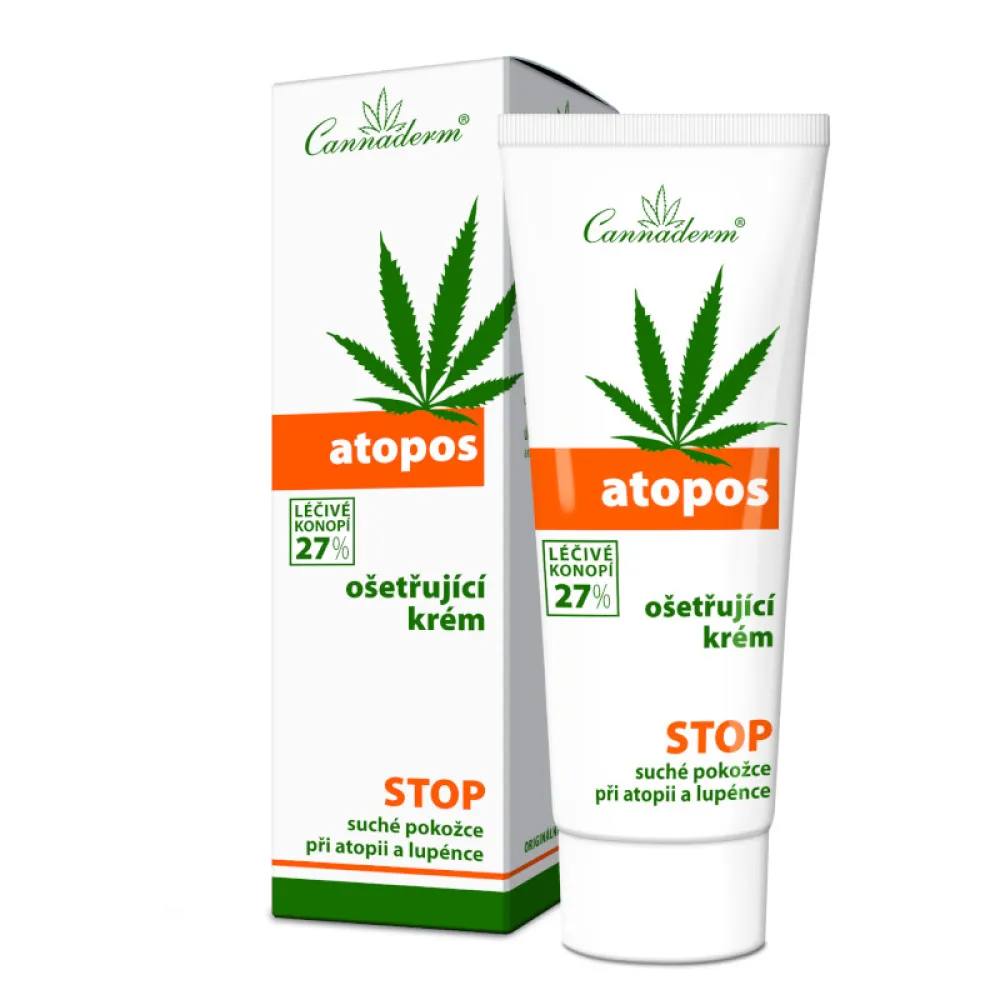 Cannaderm Atopos ošetřující krém 75g
