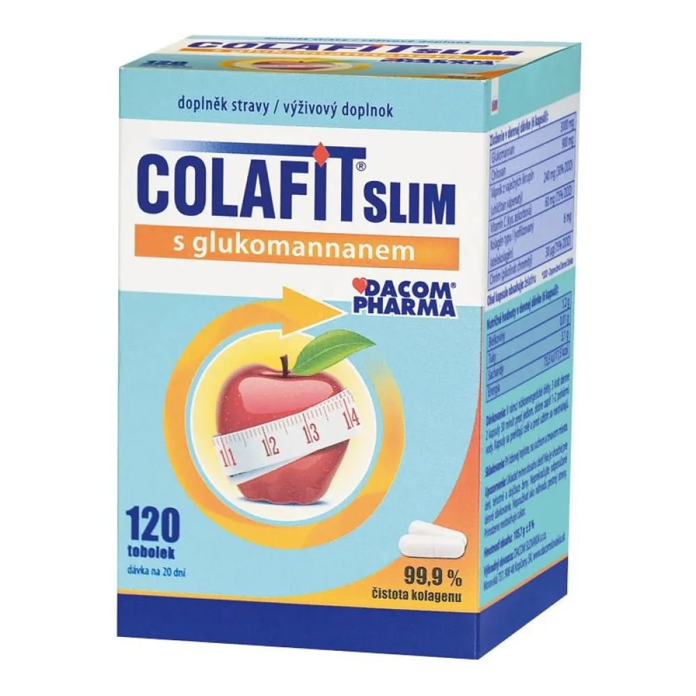Colafit Slim s glukomannanem 120 tobolek