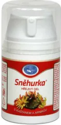 Sněhurka hřejivý gel s kaštanem a arnikou 50ml