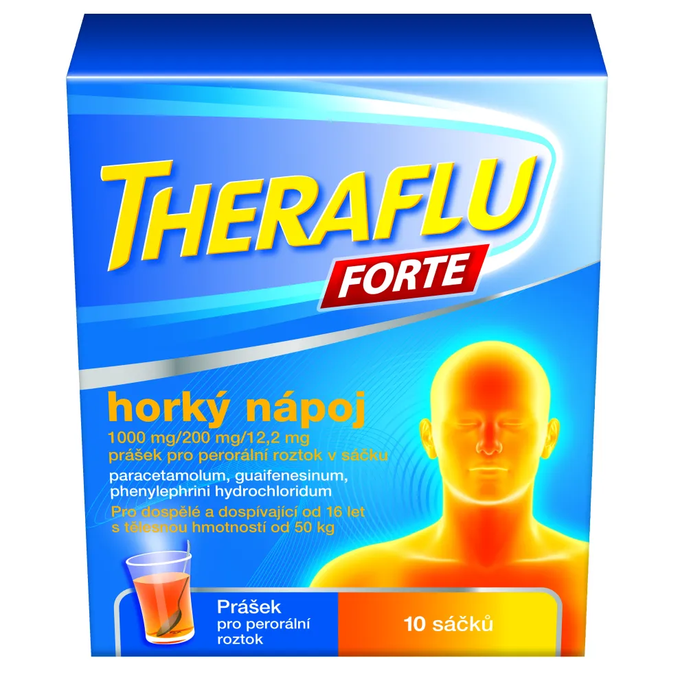 Theraflu forte horký nápoj por.plv.sol.scc.10 CZ