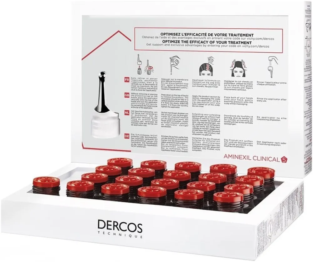 VICHY DERCOS Aminexil Clinical 5 ženy 21x6ml
