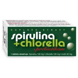 NATURVITA Spirulina+Chlorella+Prebiotikum tbl.90