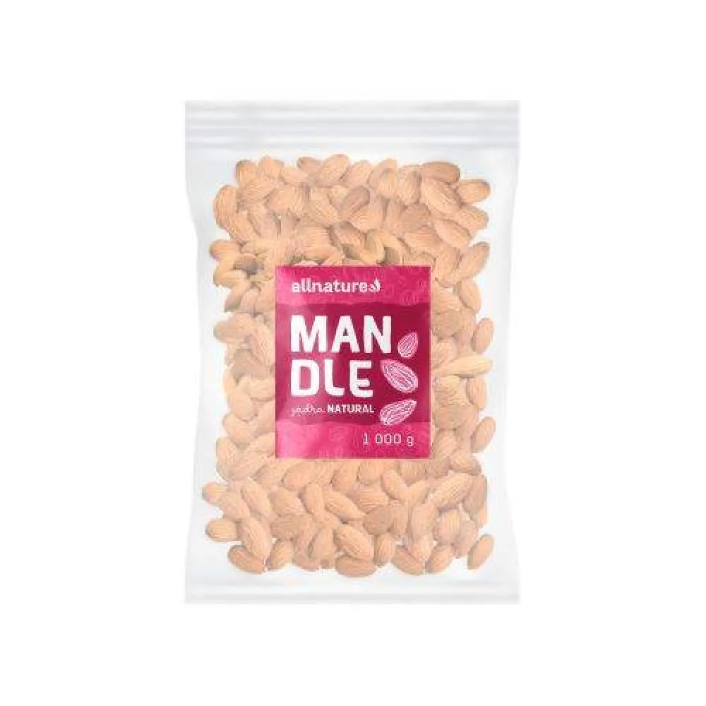 Allnature Mandle jádra natural 1000g