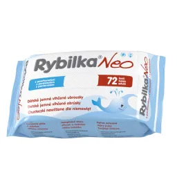 Rybilka Neo s panthenolem děts.jem.vlh.ubrous.72ks