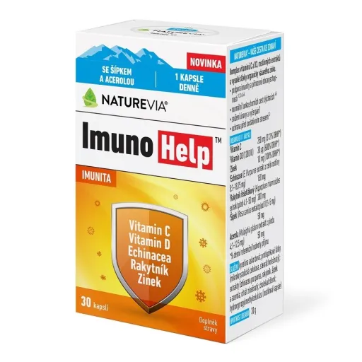 Swiss NatureVia ImunoHelp, 30 kapslí