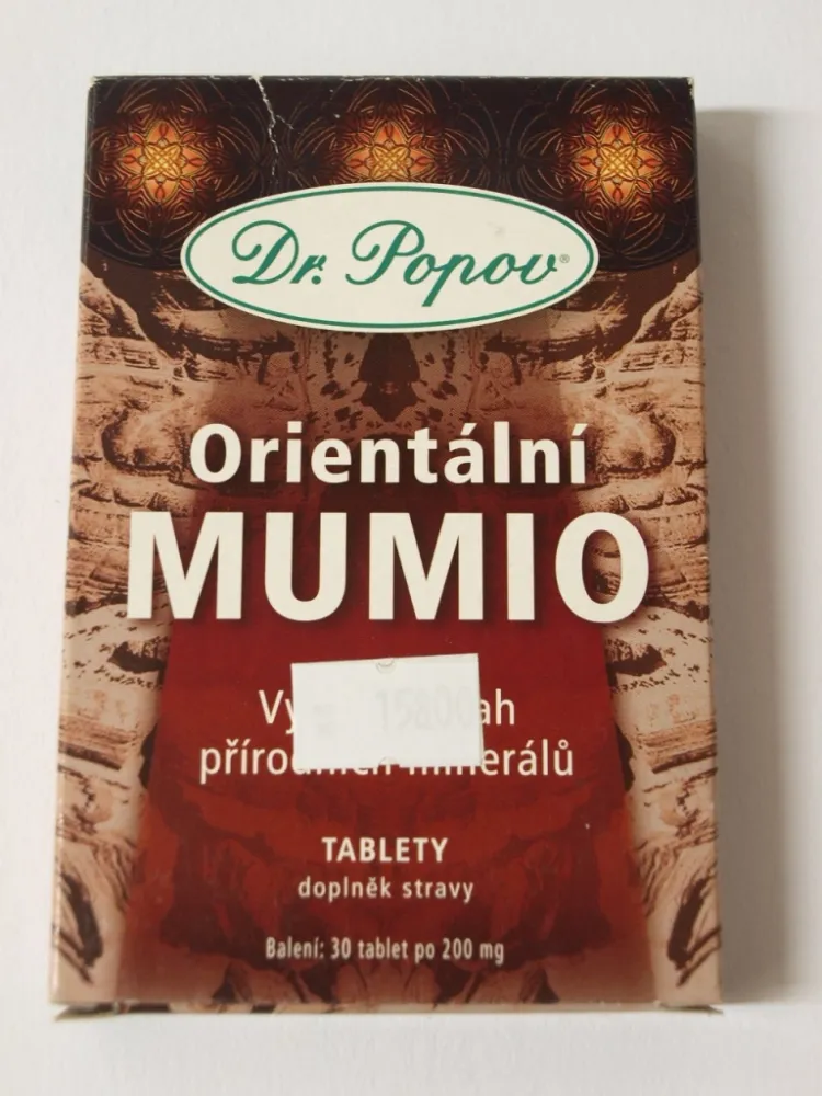 Dr.Popov Mumio 200mg tbl.30