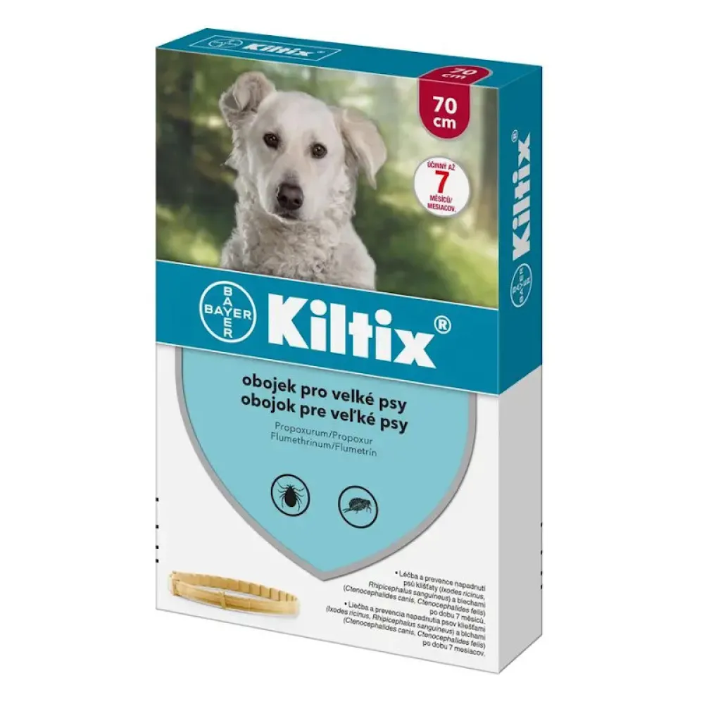 Kiltix obojek pro velké psy 70cm