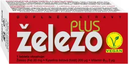 NATURVITA ŽELEZO Plus tbl.60