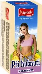 Apotheke Při hubnutí s ananasem čaj 20x1.5g