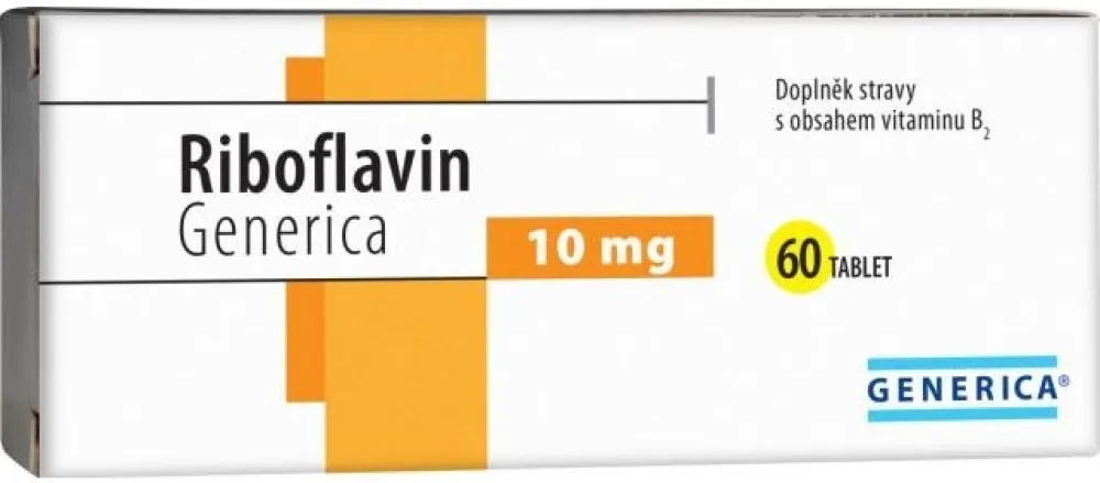 Riboflavin tbl.60 Generica