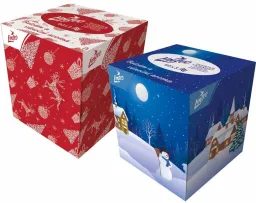 Linteo Papírové kapes.PREMIUM 3vrstvé bílé 60ks