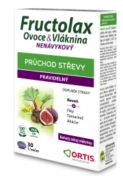 FRUCTOLAX OVOCE&VLÁKNINA TABLETY