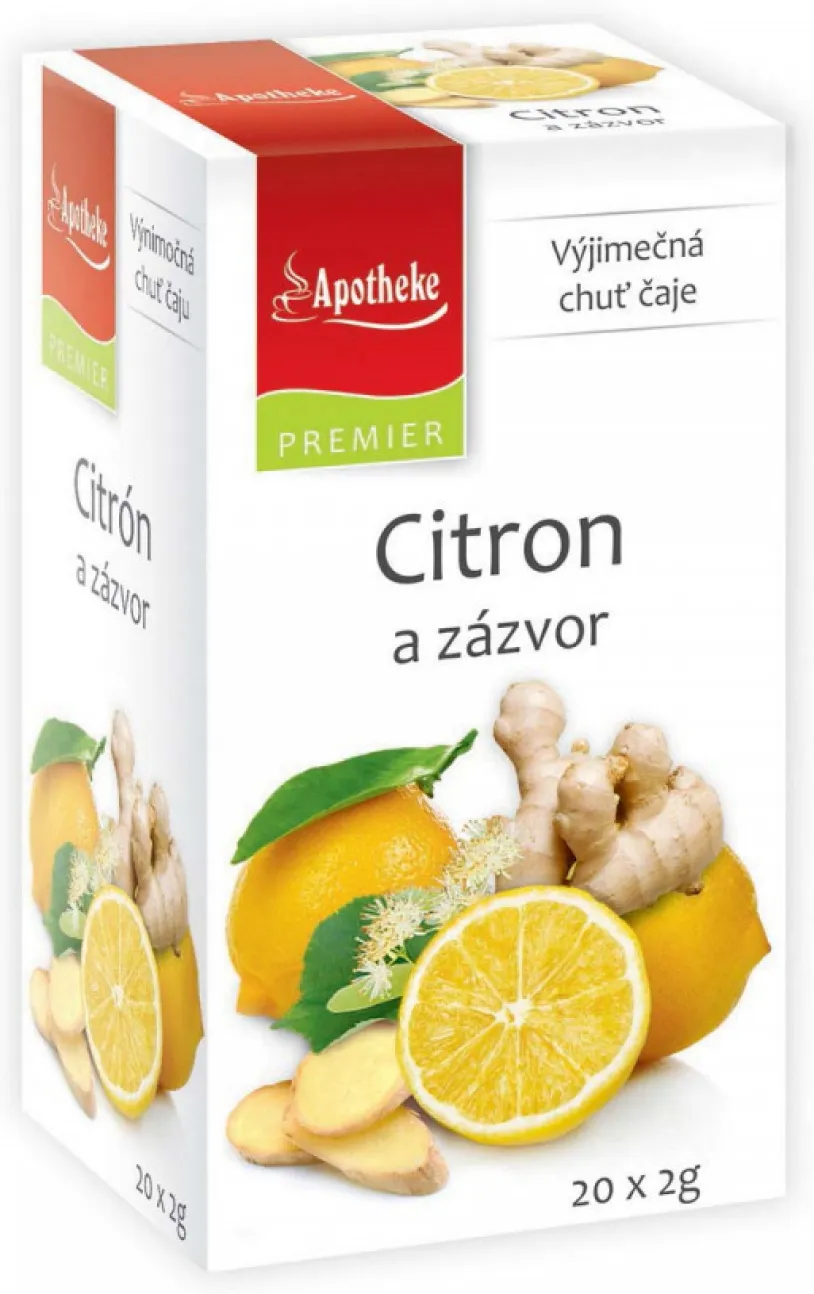 Apotheke Citron a zázvor čaj 20x2g