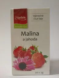 Apotheke Malina a jahoda s echinaceou čaj 20x2g