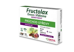 FRUCTOLAX OVOCE & VLÁKNINA ŽVÝKACÍ KOSTKY