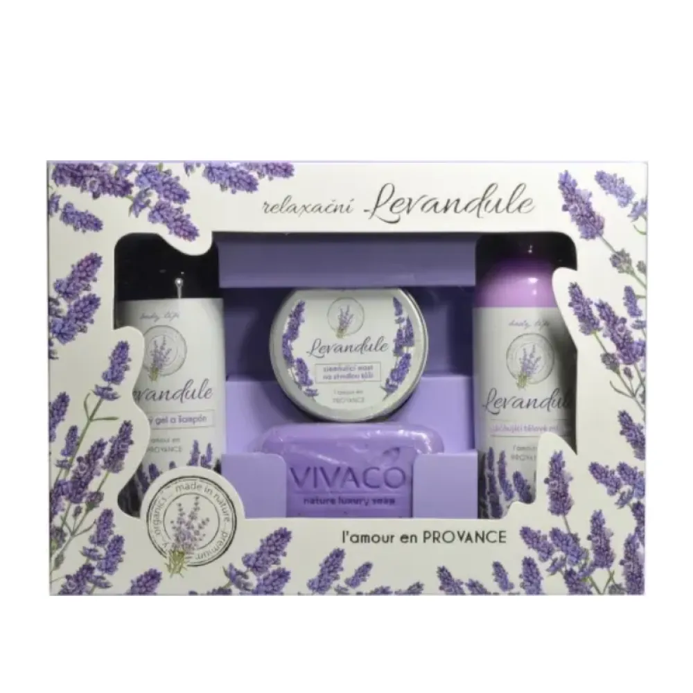 BodyTip dárková kazeta relaxační Levandule