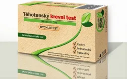 VITAMIN STATION Rychlotest Těhotenský krevní test
