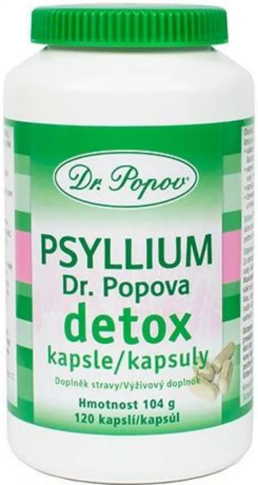 Dr.Popov Psyllium Detox cps.120