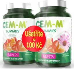 CEM-M gummies Imunita tbl.60+60 AKCE 100 Kč sleva