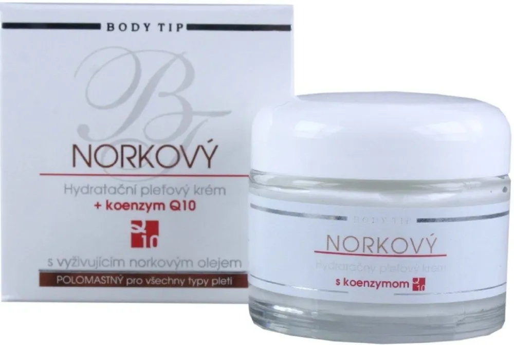 BodyTip Norkový hydratační pleť.krém s vit.E 50ml