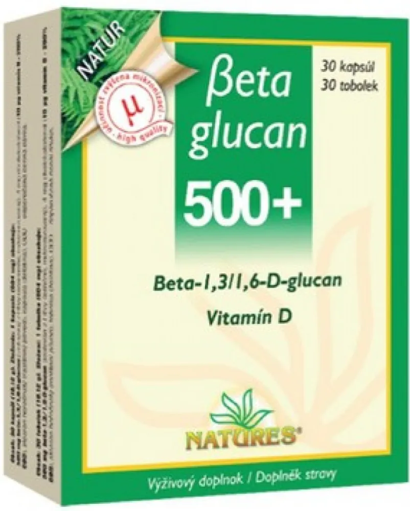 Beta Glucan 500+ tob.30