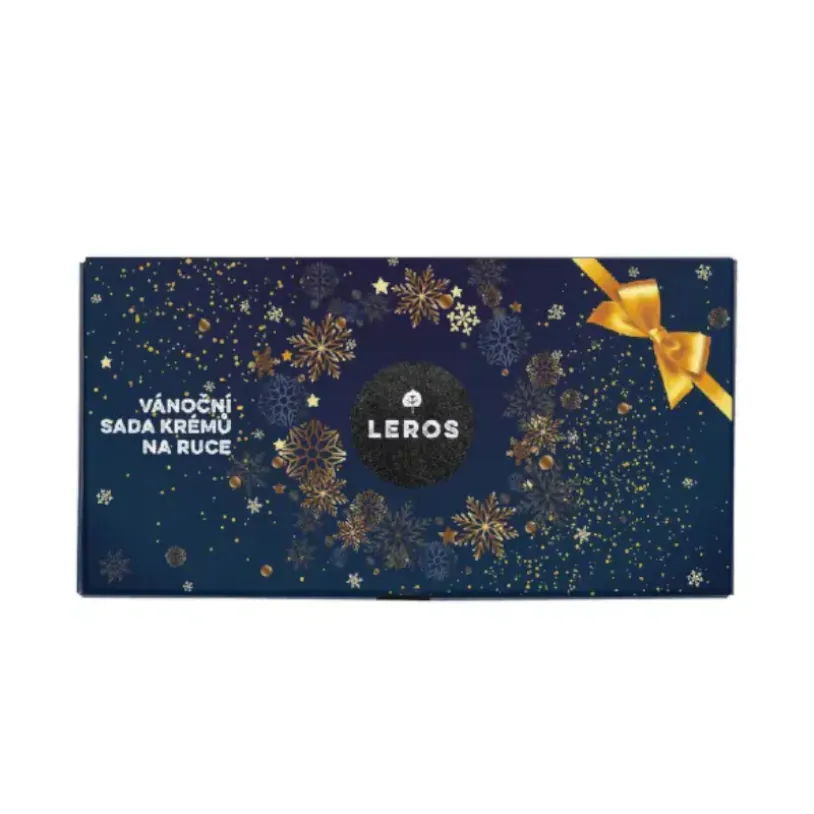 LEROS Vánoční sada krémů na ruce 4x30ml