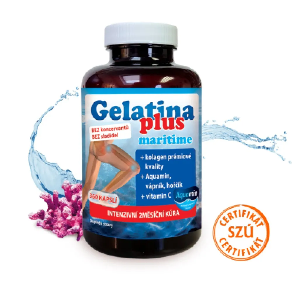 TEREZIA Gelatina plus maritime 360 kapslí