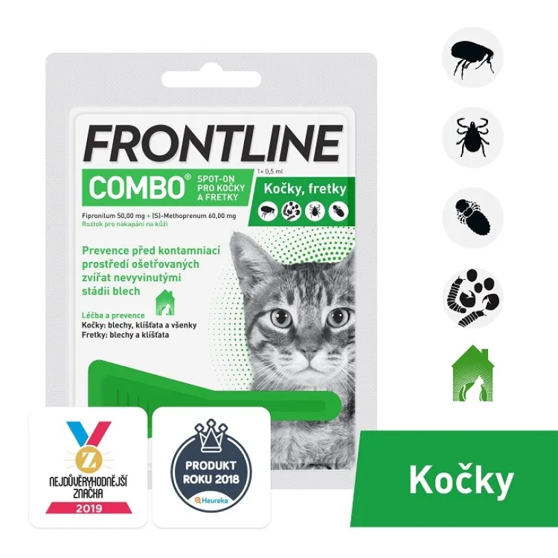 Frontline Combo Spot-on cat a.u.v.sol.1x0.5ml