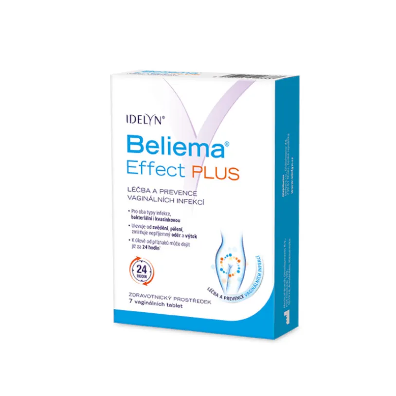 Walmark Beliema Effect PLUS 7 vaginálních tablet
