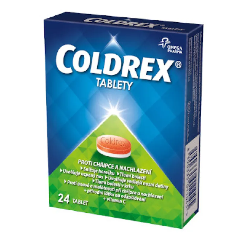 Coldrex 500mg/25mg/5mg/20mg/30mg tbl.nob.24