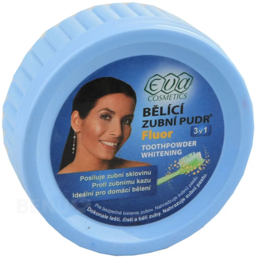 EVA Bělící zubní pudr fluór 30g
