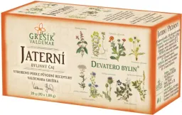 Grešík Devatero bylin Jaterní čaj 20x1g