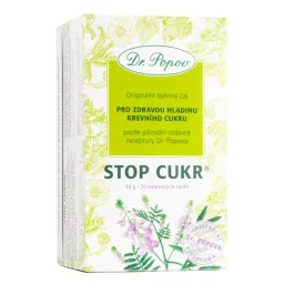 Dr.Popov Čaj Stop cukr 20x1.5g