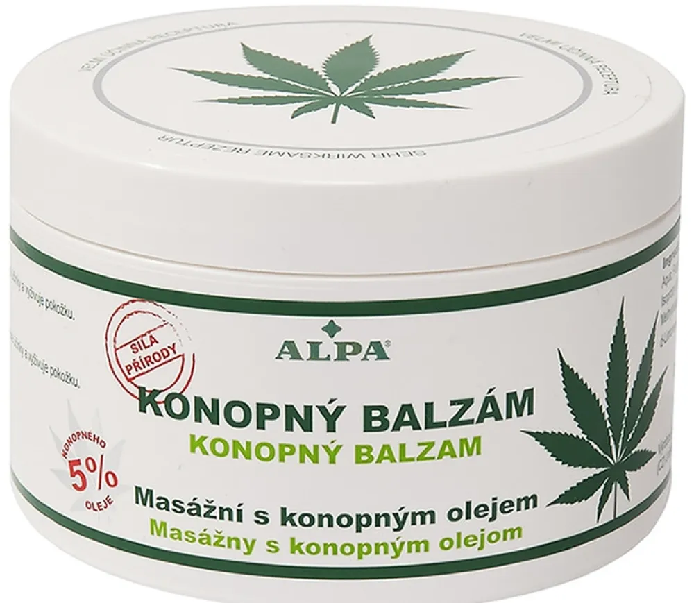 Alpa Konopný balzám 250ml