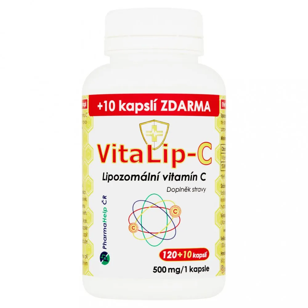VitaLip-C - lipozomální vitamín C 120+10 kapslí