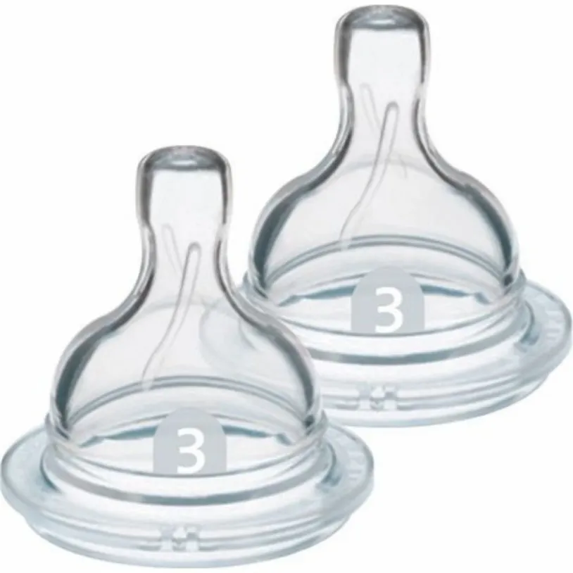 AVENT Dudlík Anti-colic 3 střední průtok 2ks 3m+