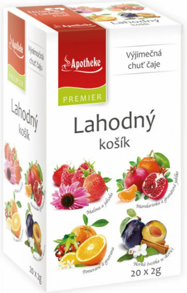 Apotheke Lahodný košík směs čajů 4v1 20x2g